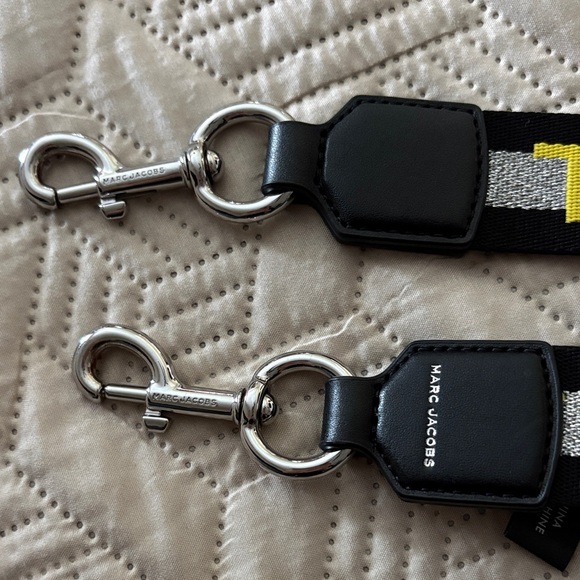 Marc Jacobs Black Strap with Yellow and Silver Accents - Picture 2 of 3